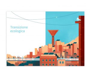 Illustrations Gruppo CAP Sustainaibilty Report 2021